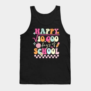 Math Formula 100 Days of School Teacher 100th Day of School Tank Top